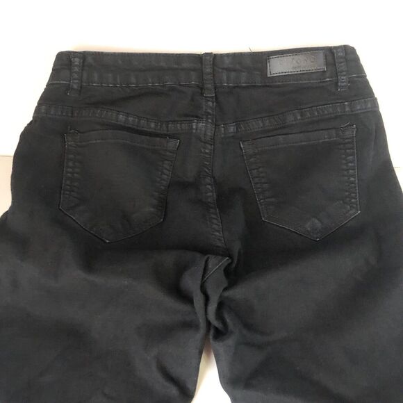 Ci Sono Denim Collection Black Women's Distressed Jeans Size 11 - Picture 14 of 15